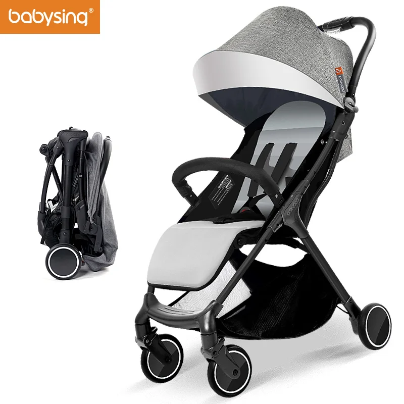Babysing S GO III легкий одной рукой в сложенном виде Портативный Путешествия коляска