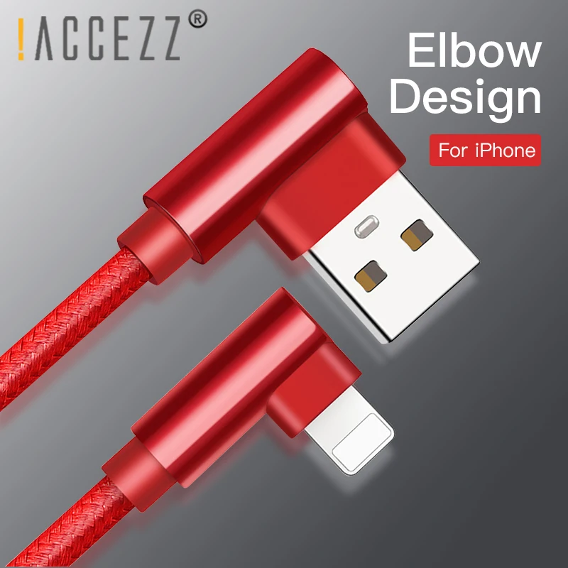 ! ACCEZZ USB кабель для зарядки и передачи данных освещение iphone 5C 5 SE XS MAX XR X 8 7 6 6S 5S Plus 90