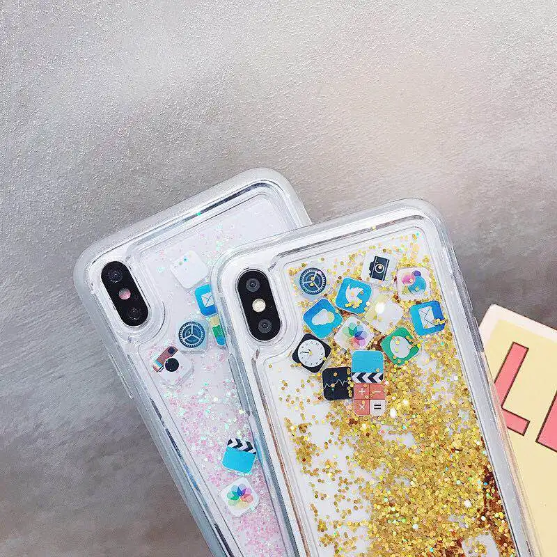 Чехол KISSCASE с зыбучим песком для iPhone XS MAX XR X 7 8 6 6S Plus чехол динамической жидкостью