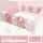 18-2Gift pink Многофункциональное ограждение для детской безопасности, безопасный для малышей, для ползания, для дома, Детская игра, небьющееся ограждение, расширенная высота - Цвет: 18-2Gift pink