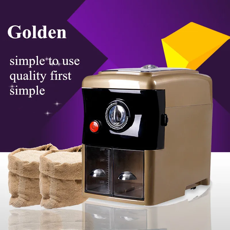 Небольшой размер домашнего использования rice mill машина цене легко работать ZF |