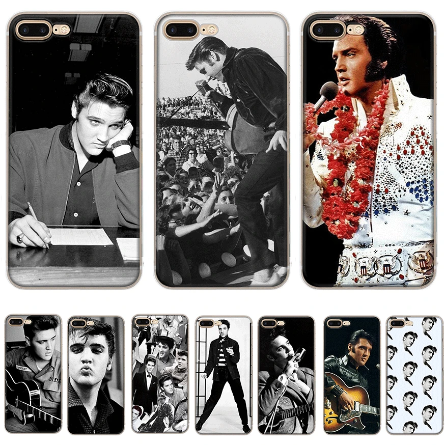 Чехол для телефона Elvis Presley Kiss iPhone 5 5S SE 6 6s 7 8 Plus X XS XR Max|Чехлы-накладки| |