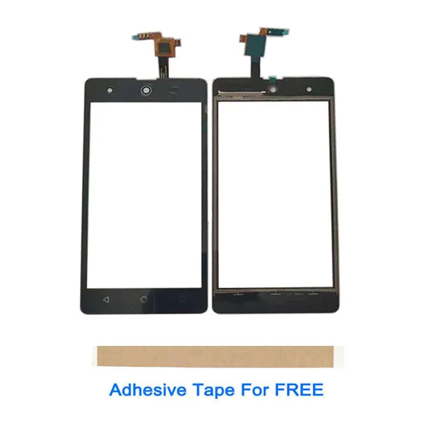 

Black Gold Color For Micromax Bharat 3 Q349 Touch Screen Glass Lens Digitizer Front Glass Sensor With Tape