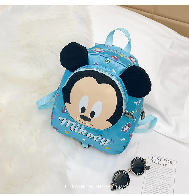 Disney Микки Маус мультфильм мини дети анти-потери Рюкзак девочка сумка для мальчика плечо Детская сумка для хранения школа детский сад