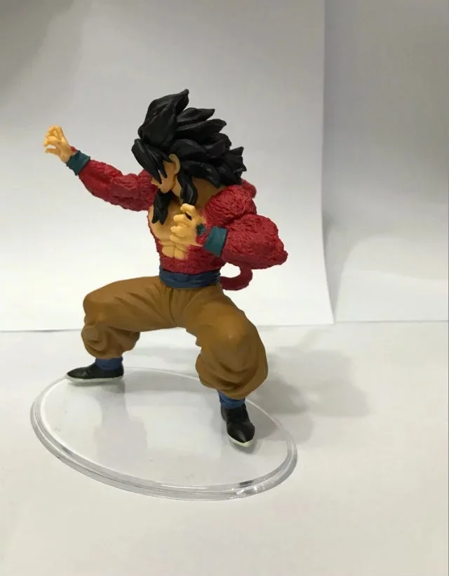 Anime 14CM Dragon Ball GT Goku Figurine Dragonball Styling Super Saiyan 4 Son PVC Action Figure Model Toy Collectible Doll | Игрушки и