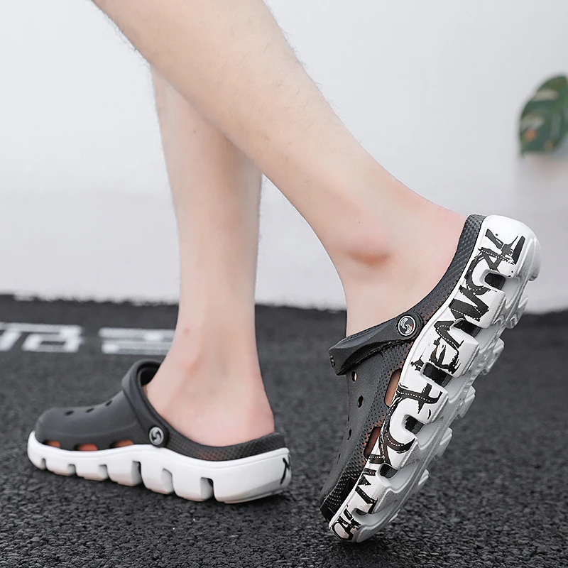 Crock/обувь для мужчин; Мужская обувь; сандалии; Sandalias; Летняя обувь; Sandalen; тапочки; Sandalet hombre Sandali Croc; Сабо; Новинка года