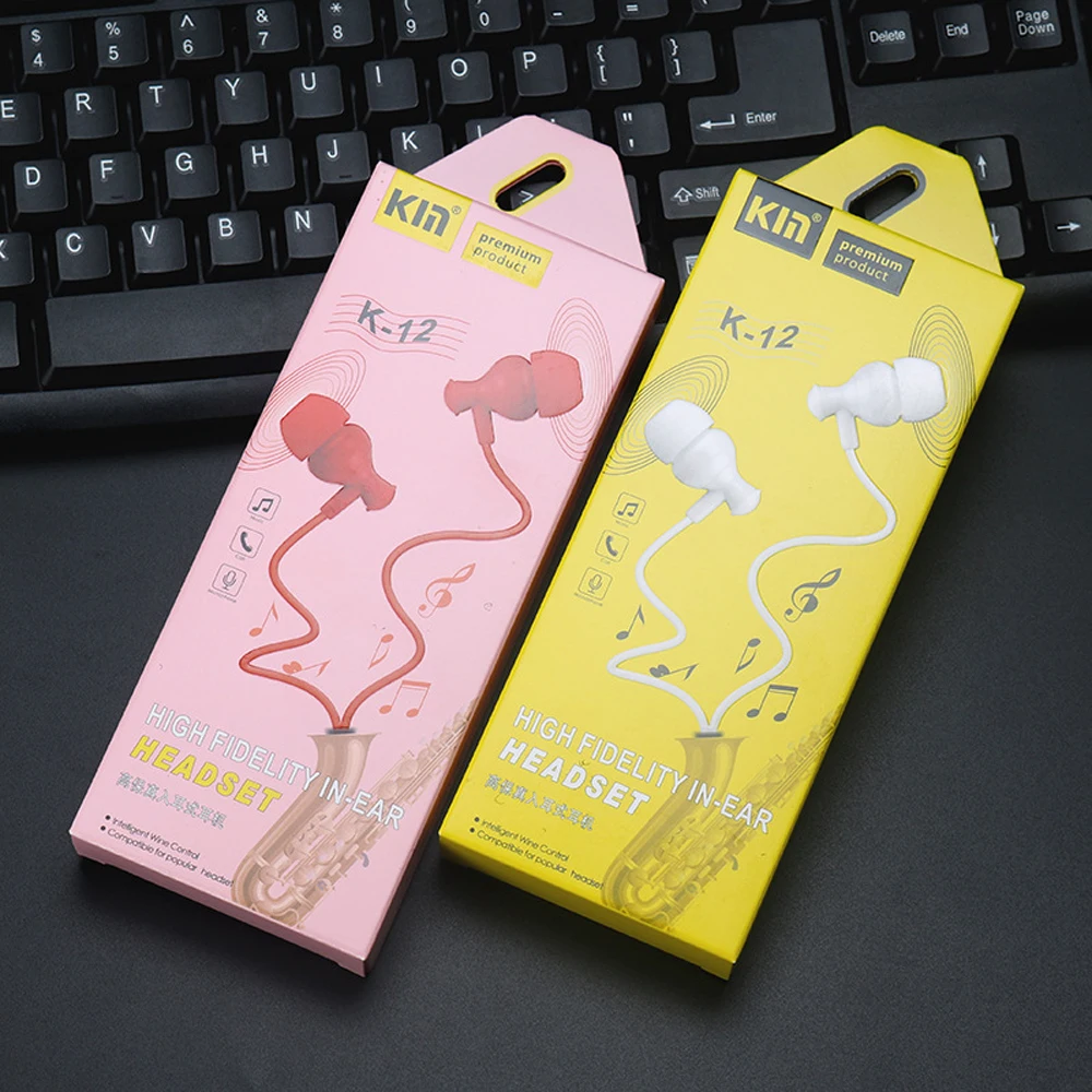 

qijiagu 10pcs In-Ear Earphone Headset wired Control Stereo Sound With Mic Sport Earphones for xiaomi PC MP3 MP4