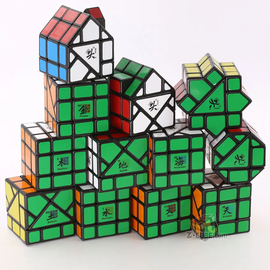 Магический куб головоломка Даян Бермуды 3x3x3 головоломка специальная странная форма кубик обучающий твист мудро игрушка игровой куб мастер коллекция