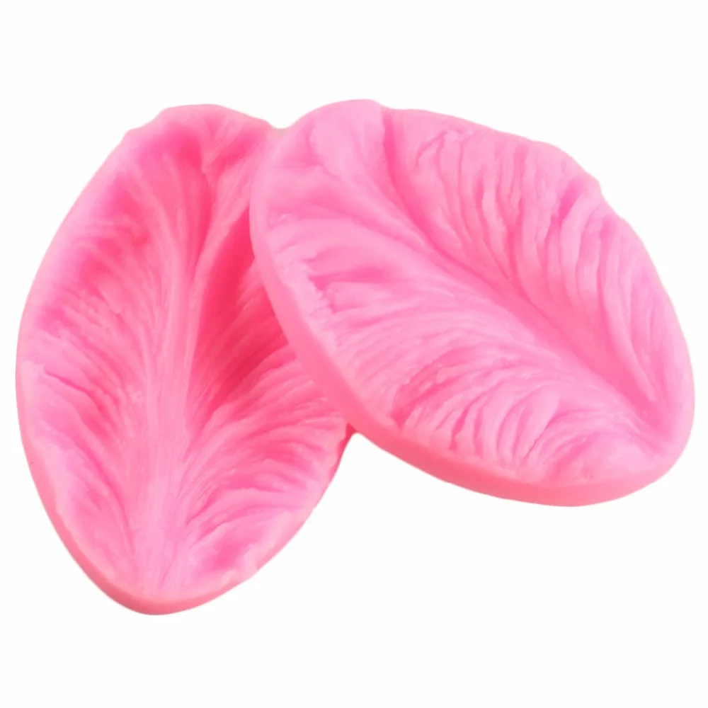 2Pcs/Set Orchid Petal Flower Silicone Veiner Mold Fondant Cake Decorating Tools Cupcake Candy Clay Chocolate Gumpaste Mould | Дом и сад