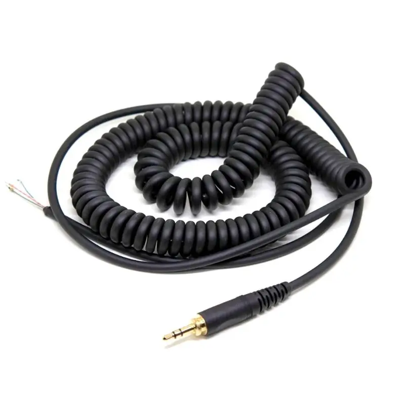 Спиральный кабель для наушников с разъемом 3 5 мм и 6 наушников-Beyerdynamic DT 770 770PRO 990