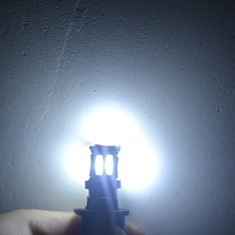 2 шт. белый светодиод T10 7014 10SMD 7020 W5W светодиодные лампы 194 168 2825 Сменные клиновидные