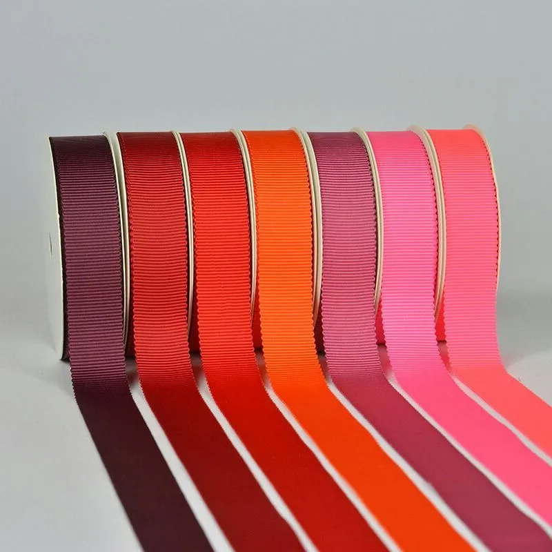 10046 6 9 13 16 25 38mm New double ribbon 50 yards DIY hair accessories bow gift packaging handmade materials chinstrap | Дом и сад