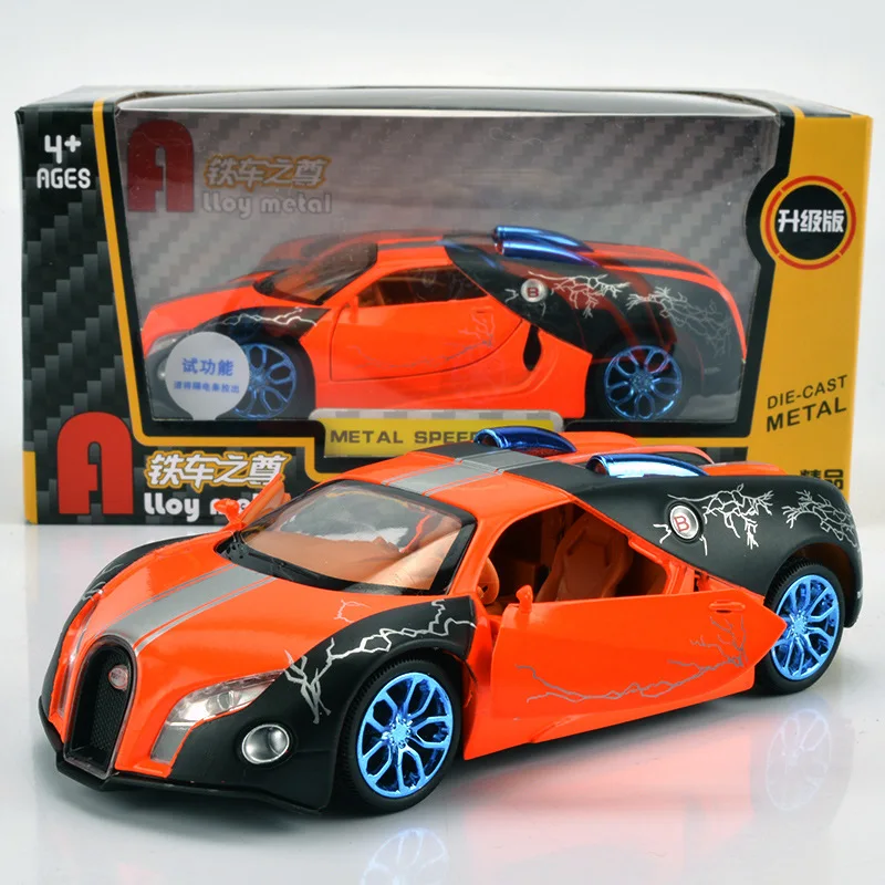 1:32 литье под давлением супер крутые модели спортивных автомобилей Bugatti Veyron