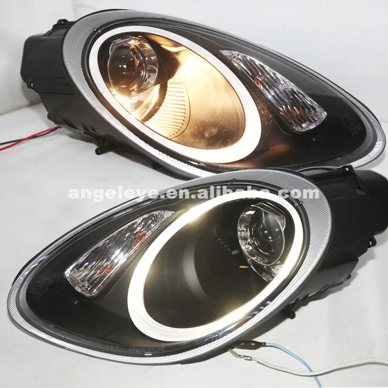 

2004-2008 year For Porsche 987 LED Headlights Front Lamp Black housing for original car with Xenon SN