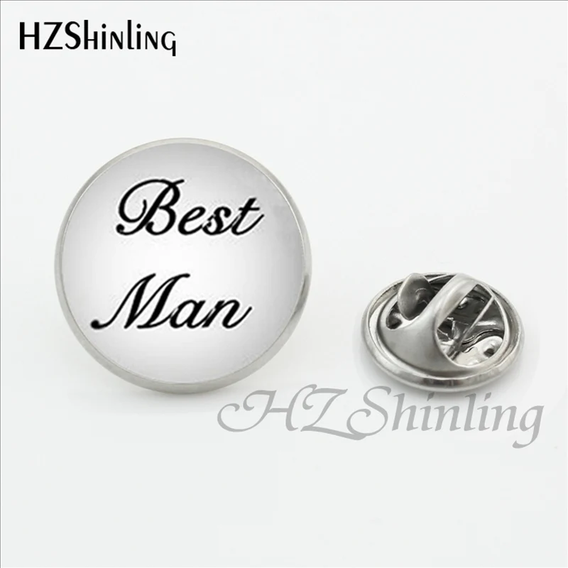 Новинка 2017 трендовая булавка для воротника жениха ручная работа круглая брошь