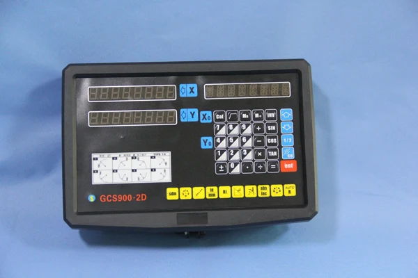 

Complete set 2 Axis digital readout DRO and 2 pcs digital linear scales for NO3 milling machine 850mm X 400mm glass scales