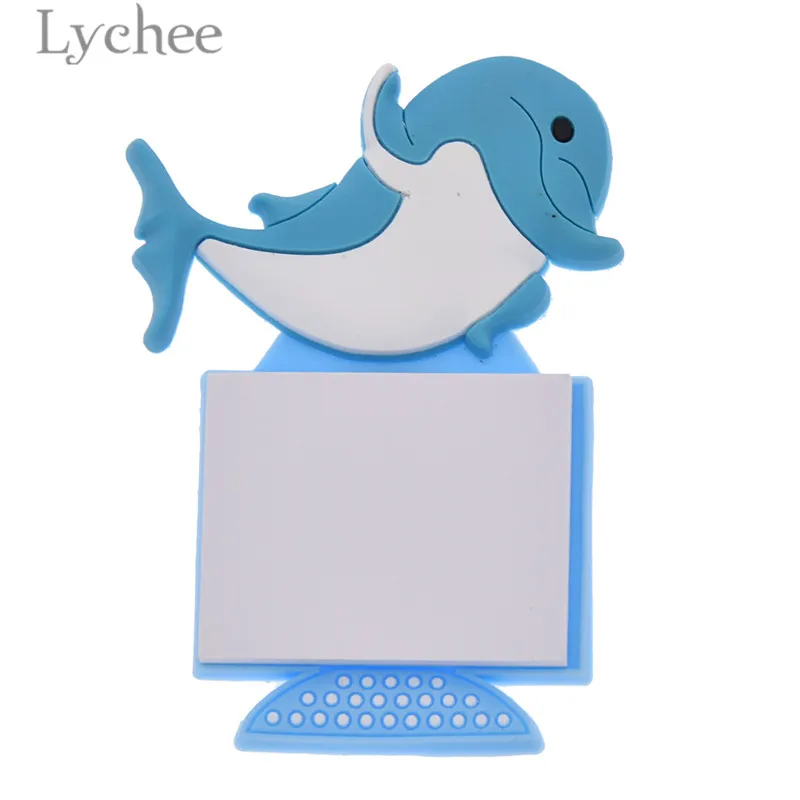 9 Lychee Kawaii животные дизайн Note бумажный магнит на холодильник прекрасный кот магнит на холодильник украшение для дома кухни - Цвет: 9