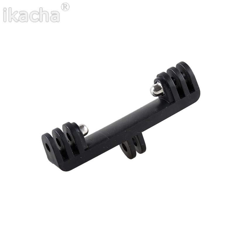 New Double Bracket Bridge Connector Adapter Monopod Tripod For Gopro Hero 6 Xiaomi Yi 4k Camera Accessories | Электроника