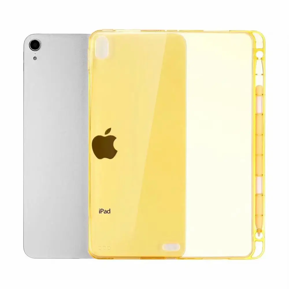Чехол держатель для iPad 10 2 дюйма 2019 2020 противоударный прозрачный мягкий чехол из