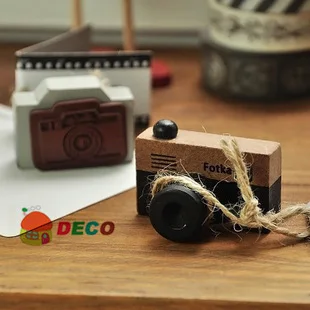 

1PC Vintage Camera Shape Stamp Gift Decorate Books Children Rubber Seal Stamps (ss-02)