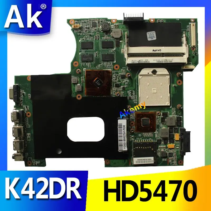 AK для ASUS K42DY A42D X42D K42DR K42D K42DE материнская плата с HD5470 видеокарта