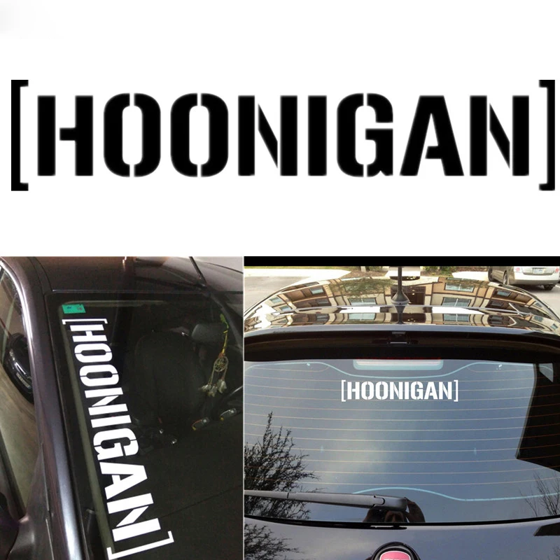 50*10,5 см HOONIGAN автомобильные наклейки отражающие наклейки на бампер автомобиля s мотоцикл Стайлинг автомобиля украшения двери тела наклейки на окна