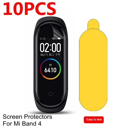 Only Screen Films Металлический ремешок mi Band 4 для Xiaomi mi Band 4, умный Браслет, роскошный браслет из нержавеющей стали, ремешок для mi Band 4, сменный - Цвет: Only Screen Films