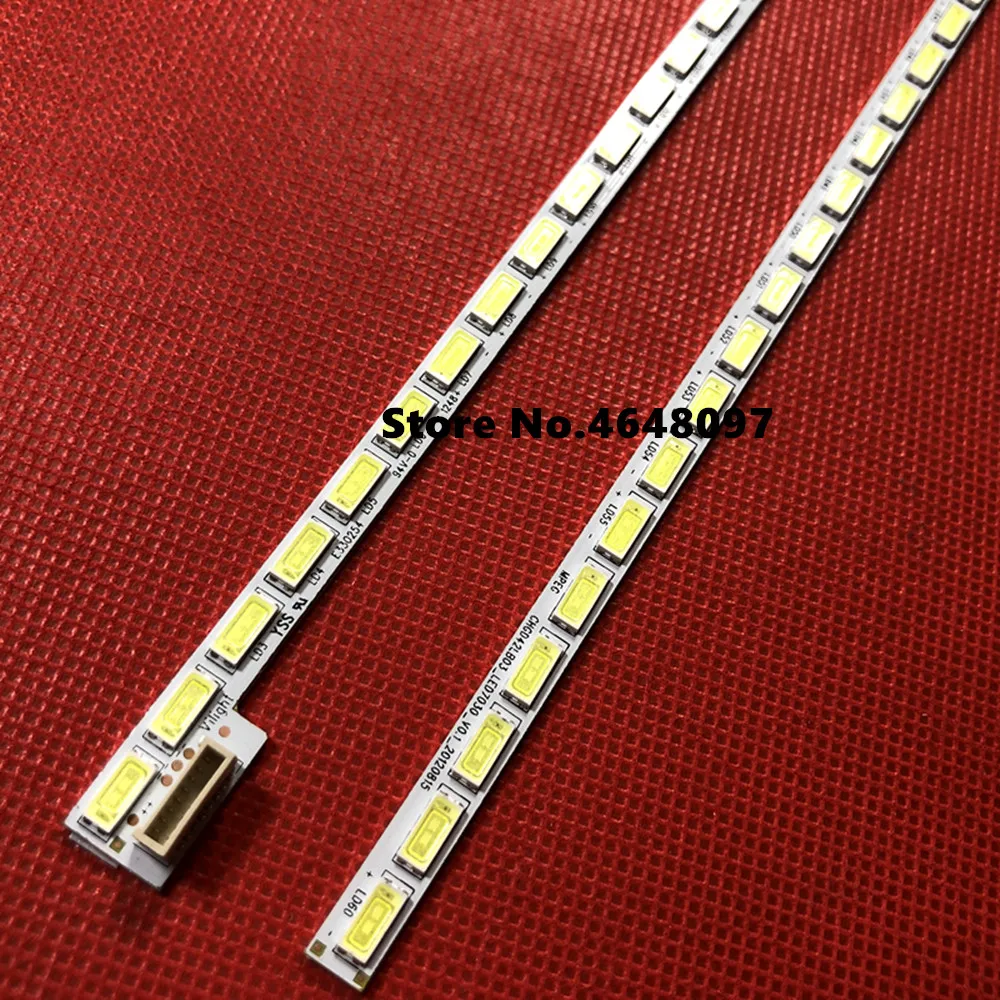 Новый 60 светодиодный 525 мм подсветка полосы для LG 42LS570 42LS570T 42LS570S 42LS575S T420HVN01.0 42