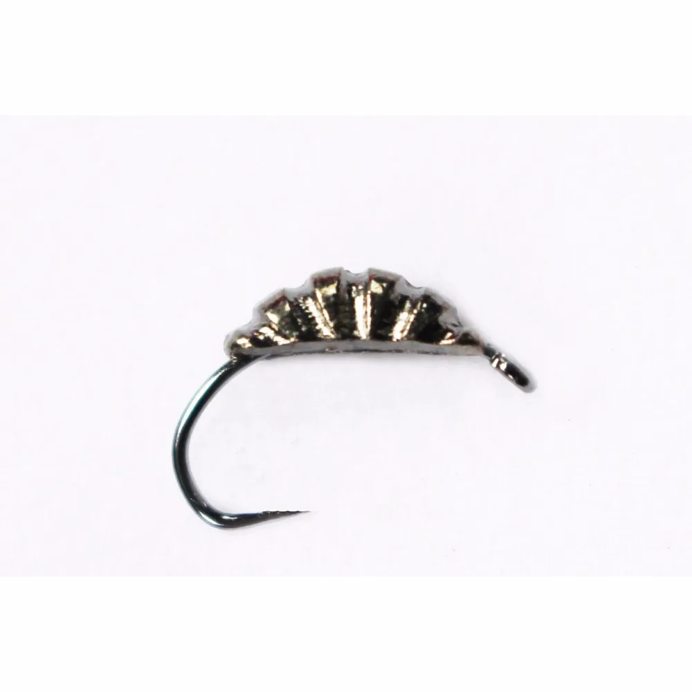 

Tigofly Silver Black Nickel color 24 pcs 4 sizes Ribbed Tungsten Scud Bodies scud Shrimp Back Nymph Fly Tying Weight Materials