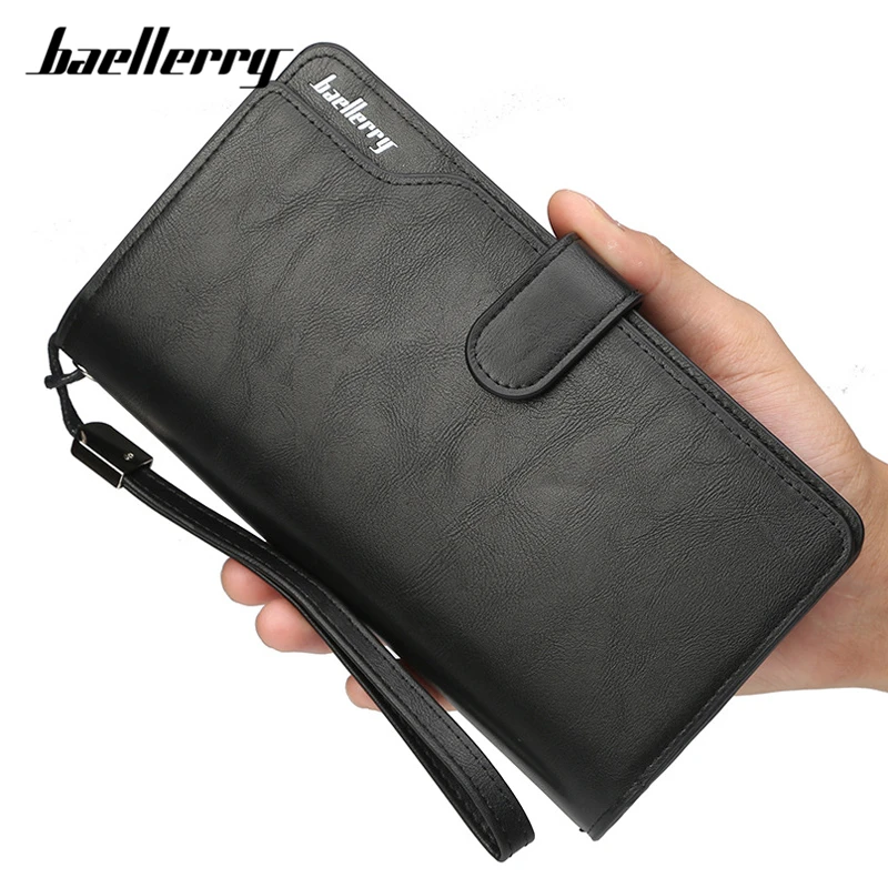 Baellerry Большой Вместительный браслет мужские кошельки держатель для карт кошелек