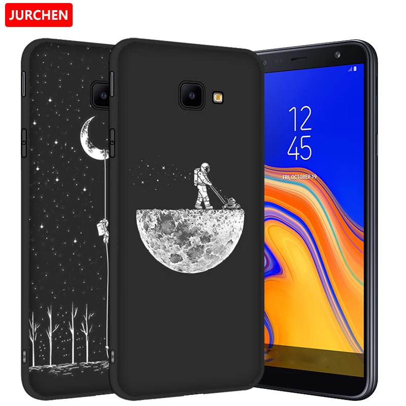 Силиконовый чехол JURCHEN для Samsung Galaxy J6 Plus J4 + J415F J610F мягкий из ТПУ чехол|Бамперы| |