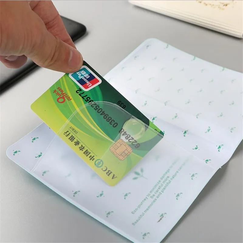 Повседневные Чехлы для паспорта из искусственной кожи аксессуары путешествий