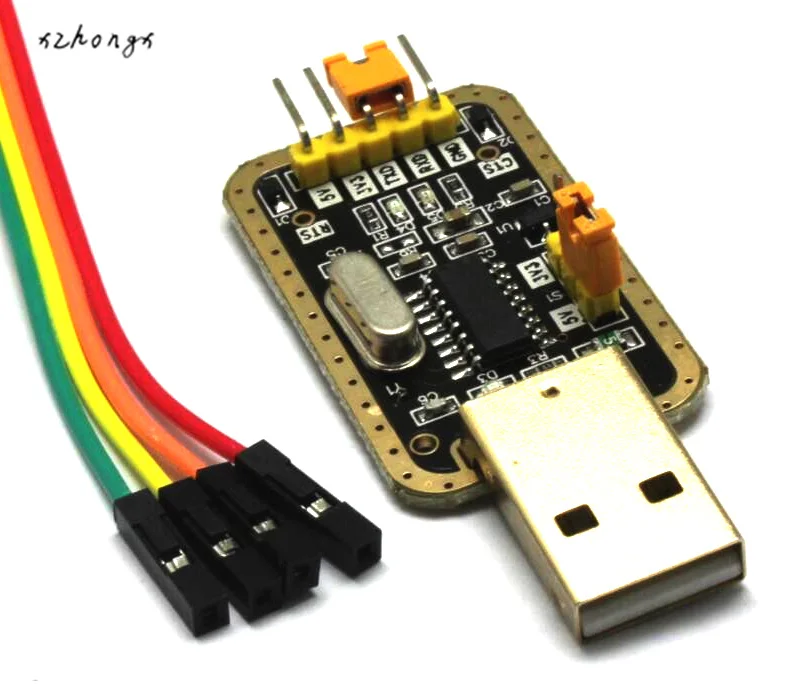 

Kim CH340G RS232 L USB nouveau riche TTL module serial upgrade nine small brush machine line