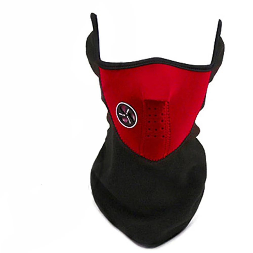 Protecting Maske Motorcycle Half Face Mask Cover Fleece Unisex Ski Snow Moto Cycling Warm Winter Neck Guard Scarf | Автомобили и
