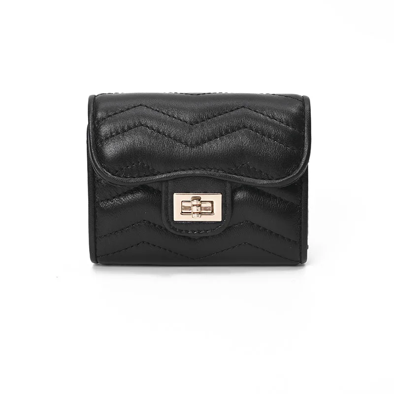 Бесплатная доставка zig zag thread стильный кошелек из натуральной кожи more Marmont с