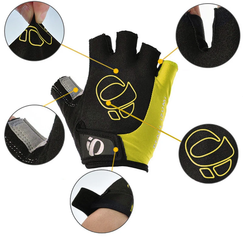 High Qualty Deslick Half finger Bicycle Gloves Outdoor Sports Bikecycle Equipment Racing Cycle | Тематическая одежда и