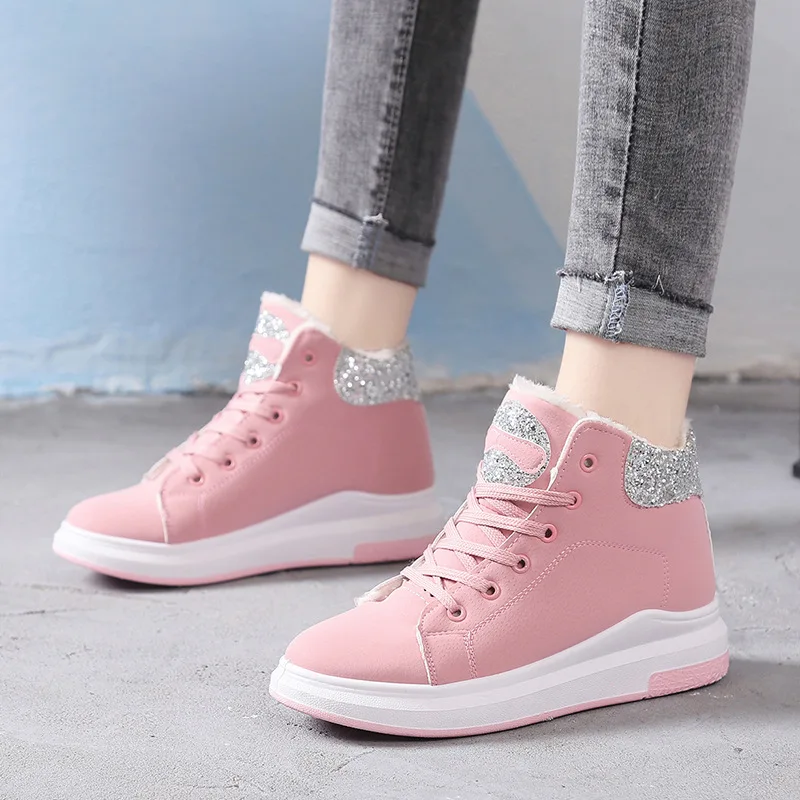 Fujin/хлопковая обувь Женская зимняя в Корейском стиле Прямая поставка