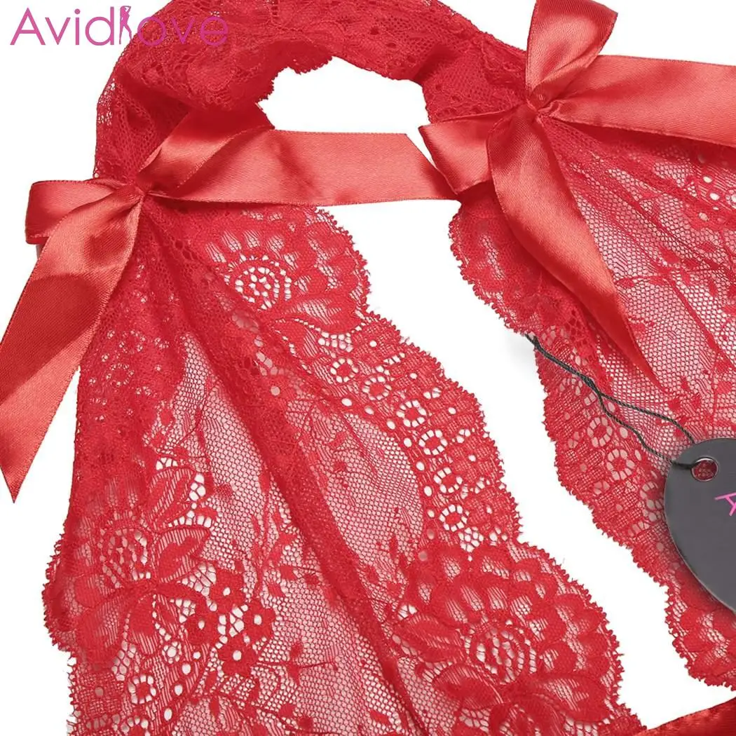 Avidlove женское новое Горячее Эротическое мини кружевное Сексуальное белье Ночное