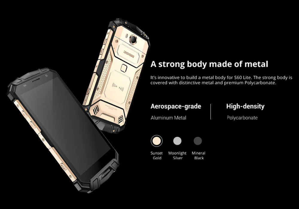 Беспроводное Зарядное Устройство Для DOOGEE S60 Lite, 5580 мАч, 12V2A, быстрая зарядка, 5,2 дюймов, FHD MT6750T, четыре ядра, 4 Гб, 32 ГБ, смартфон, 16,0 Мп, камера