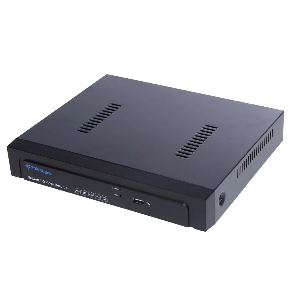 SunEyes SP-NVR-EH04/EH08-POE P2P 4ch/8ch POE сеть NVR HD видео Регистраторы 720 P/1080 P ONVIF 1080 HDMI Выход 1U |