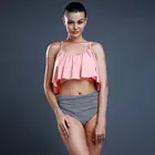 Купальники BANDEA женский купальник 2019 бикини пуш-ап женский раздельный купальник купальный костюм для женщин купальники купальный костюм