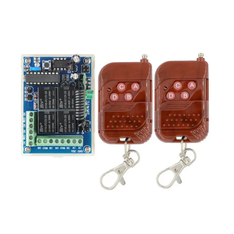 Беспроводной пульт дистанционного управления Переключатели 10 А реле широкий