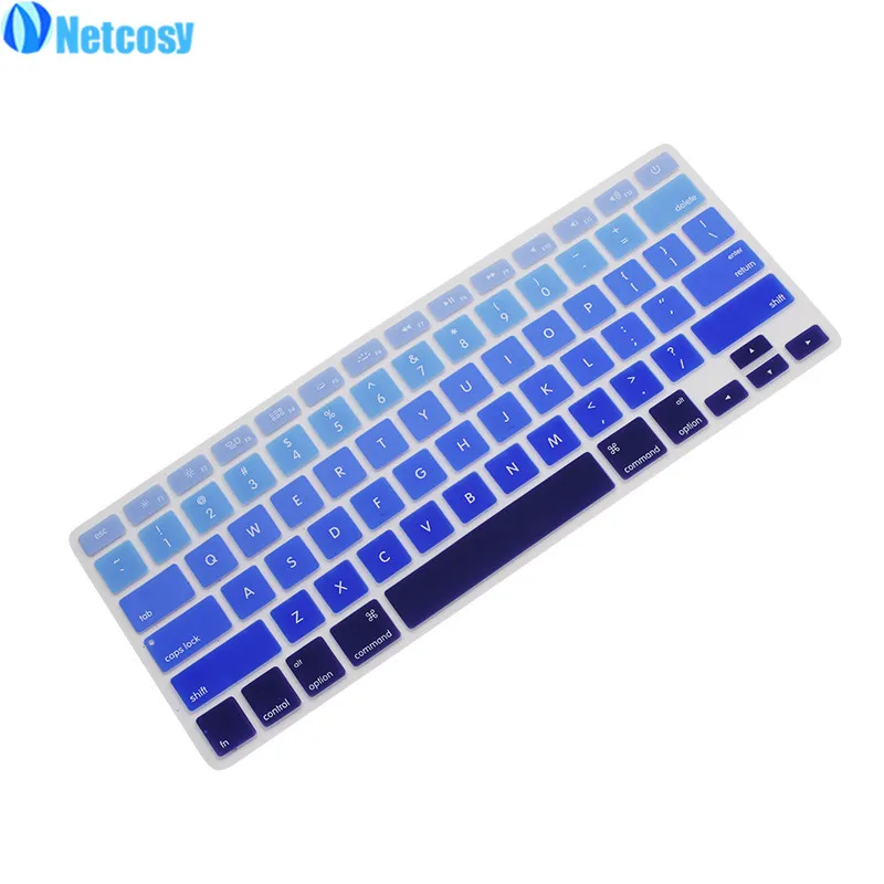 Netcosy A1398 A1286 ультра тонкий силикон чехол для клавиатуры ноутбука Защитная пленка для Macbook 15," A1286 A1398 ноутбук