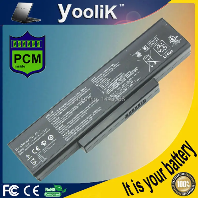 

Battery For ASUS A32-K72 N73V X77 X77VN N73SV N71 N71JV K73 K73JK 70-NX01B1000Z 70-NXH1B1000Z 70-NZY1B1000Z 70-NZYB1000Z
