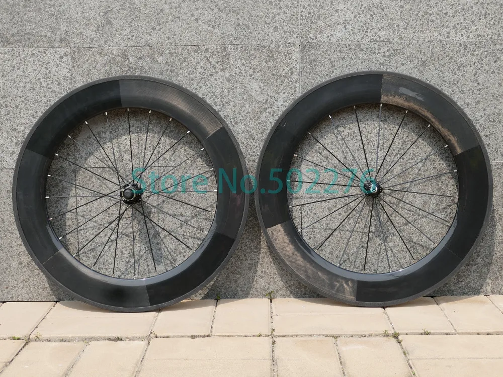 88 мм комплект трубчатых колес: труба из углеродистого волокна 3k UD углеродный