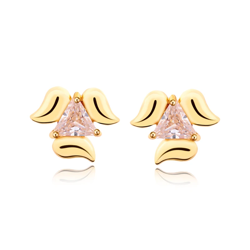 4 вида цветов ювелирные изделия с животными милая собака огранка кубического