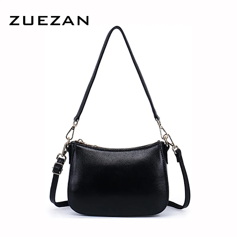 Женская сумка через плечо Sweet модная повседневная из натуральной воловьей кожи с