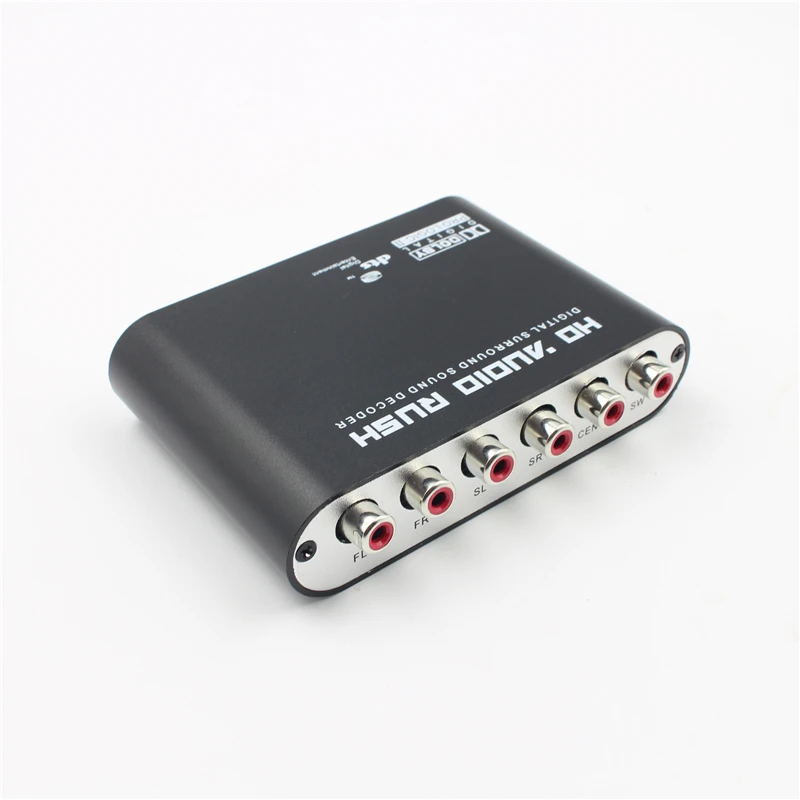Цифровой аудио декодер 5 1/2 1 канала SPDIF коаксиальный к RCA DTS AC3 цифровой усилитель