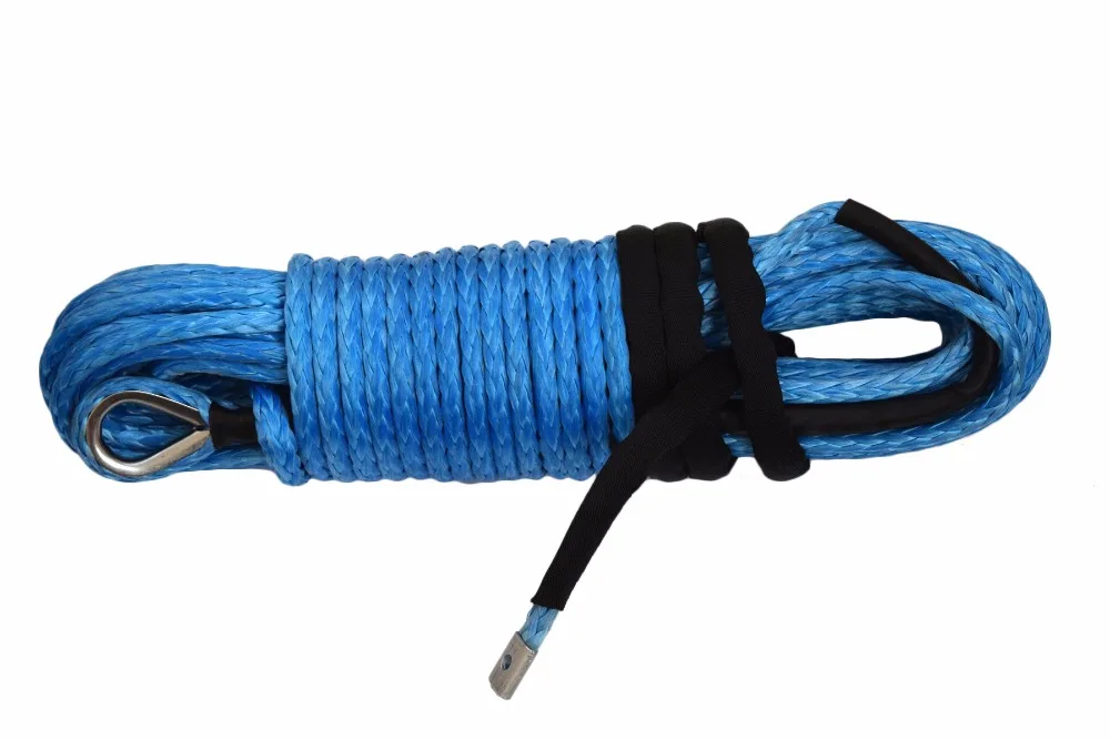 Blue 10mm*30m Synthetic Winch Rope Cable Boat Plasma UTV Accessories | Автомобили и мотоциклы