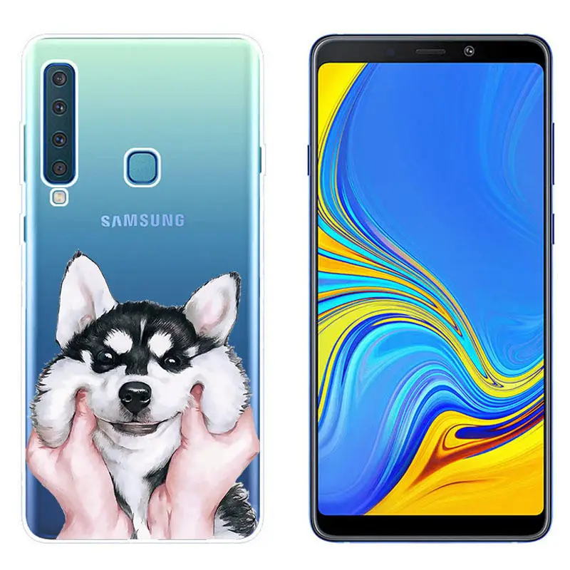 Arvin TPU чехол для A750 A6 A8 2018 A520 Fundas смартфона A5 A7 Plus Samsung Galaxy A9 прозрачный силиконовый |